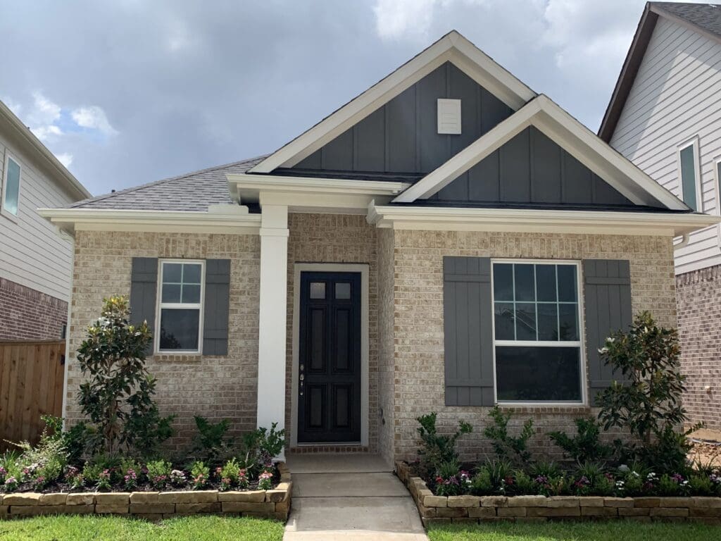 New construction farmhouse style home in Katy Texas — Houston Housing 101 what kind of homes exist